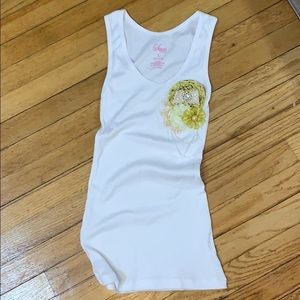 White tank top